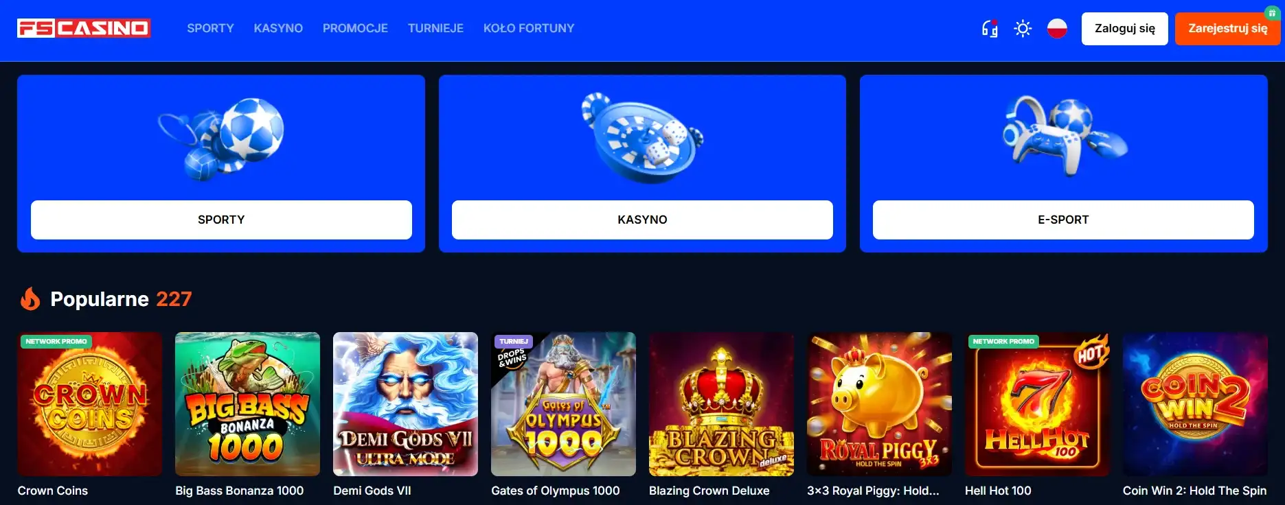 FS Casino strona główna