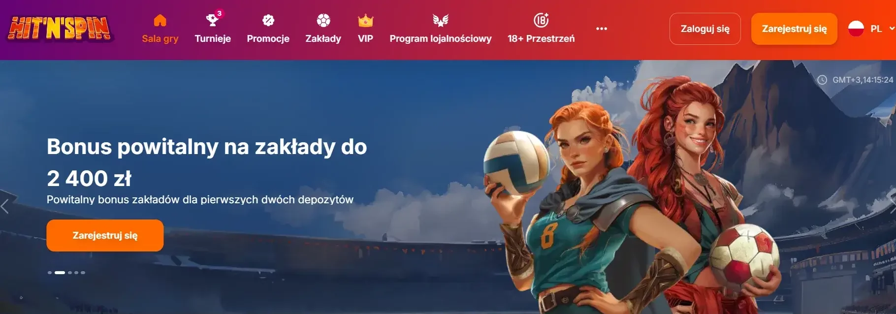 HitNSpin Casino strona główna kasyna